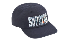 Embroidered Money Logo 6 Panel Hat "SS26 - Navy" SU27433