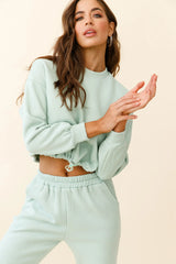 Monterey Elasticated Waist Jogger Pants Green