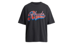 Pit Stop T-Shirt "Vintage Black / Red / Blue" RHSS26TT03012 BLK