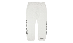 Plus Cross Allover Print Sweatpants "White" CHRM0857