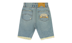 Distressed Denim Shorts "Indigo" RHD-MBTM-0221