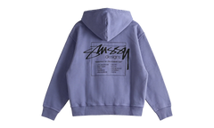 Modern Age Pig Dyed Zip Hoodie "GRAPE" 1975079 GRPE