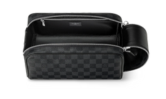 Dopp Kit Toilet Pouch "Damier Graphite Canvas" N40127