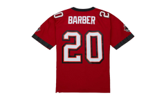NFL Ronde Barber Dark Jersey "2002 Tampa Bay Buccaneers - Scarlet" LGJY6872 TBB02RBRSCAR