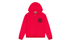 Denim University Zip Hoodie "Red" DT379