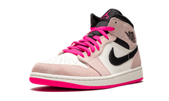 Air Jordan 1 Mid SE "Crimson Tint/Hyper Pink" 852542 801