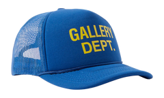 Logo Print Trucker Cap "Blue" GD077