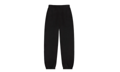 Metallic Gold Script Sweatpants "Black" DT283