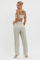 Joyeux Straight Leg Pants Champagne