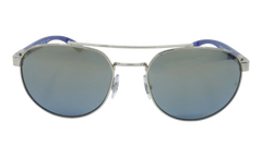 Irregular Polarized Sunglasses "Silver" RB3736CH-003-J0_56