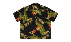 Snap Hawaiian Button-down Shirt "Black" RHD-MTPS-0095