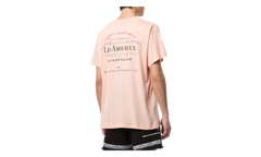 Les Amoureux Label Short Sleeve Tee Shirt "Peach" F0M03237CJ PCH