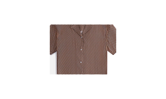 Elena Monogram Silk Camp Shirt WMNS "Brown" khw030292 210