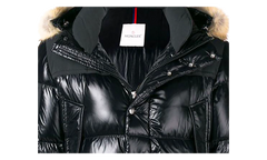 Puffer Jacket Frey Nylon Down Jacket "Black" MON06