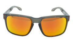 (Global Fit) Holbrook Sunglasses "Grey Smoke / PRIZM Ruby Iridium" OO9244 28