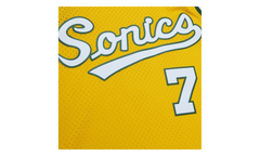 NBA Hardwood Classics Jersey "2003 Seattle Supersonics Rashard Lewis - Yellow" SMJY6203 SSU03RLIYELL