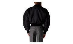 Nylon Bomber With Zips "Black" A90699900