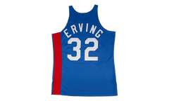 NBA Julius Erving Authentic Jersey "1973 New York Nets - Blue" 72263E973JUERV